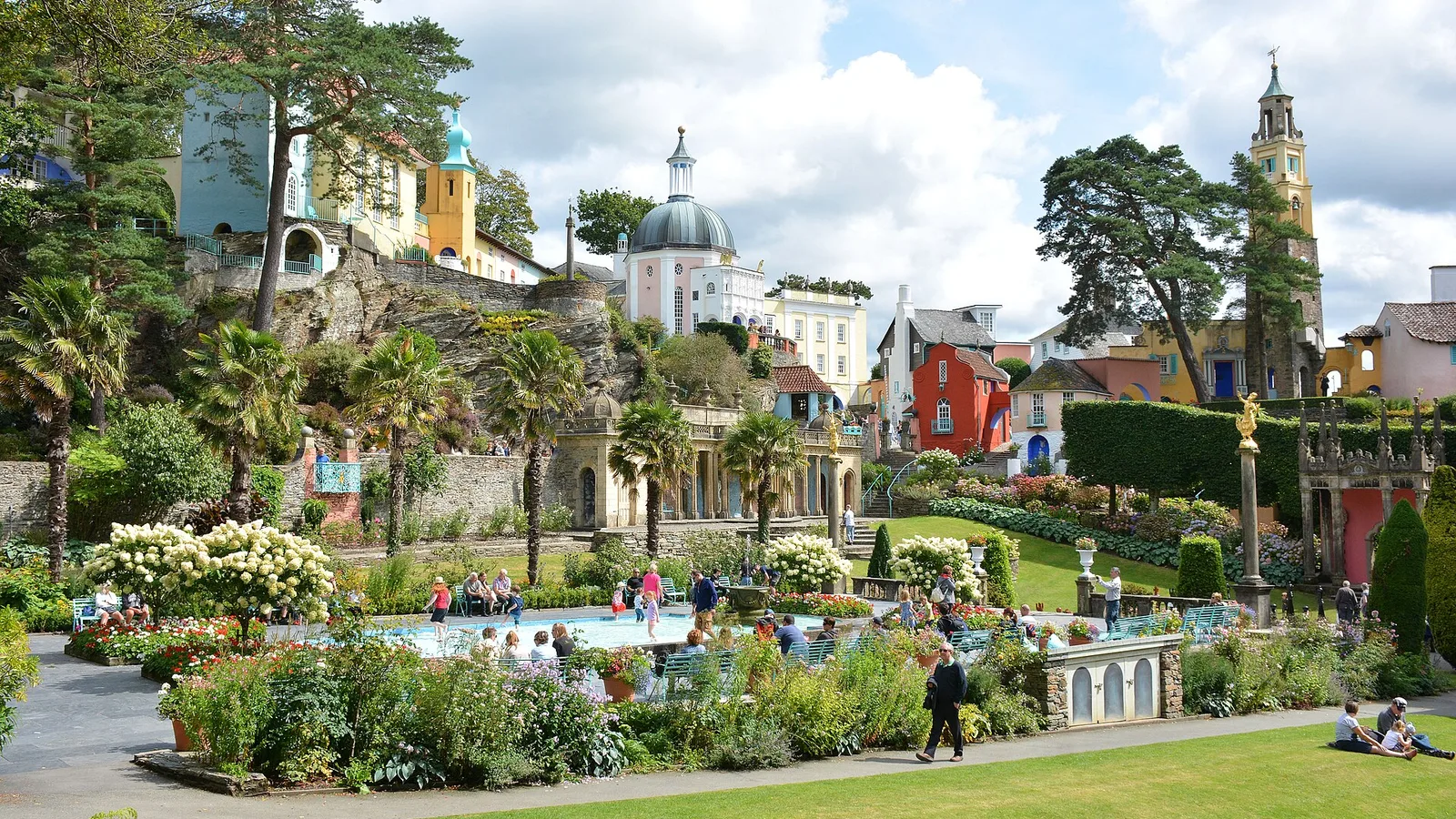 Portmeirion, Wales destination view