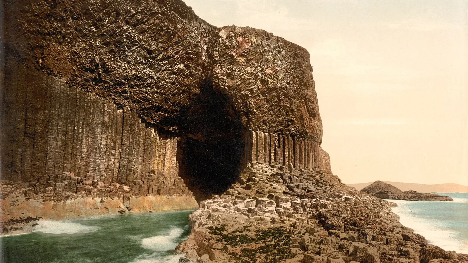 Staffa and Fingals Cave, Scotland destination view