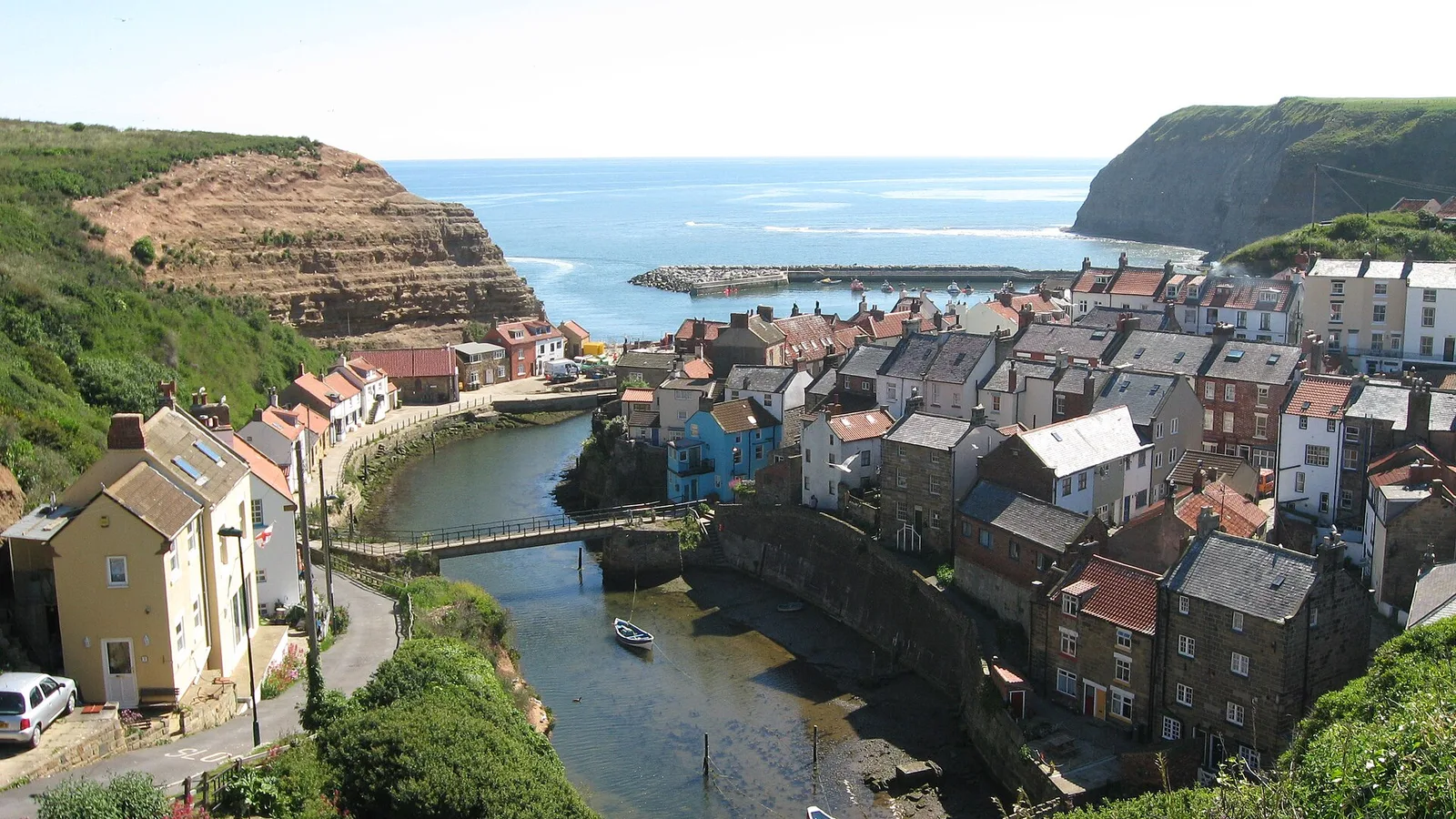 Staithes, England destination view
