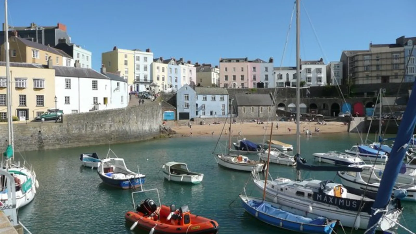 Tenby, Wales destination view